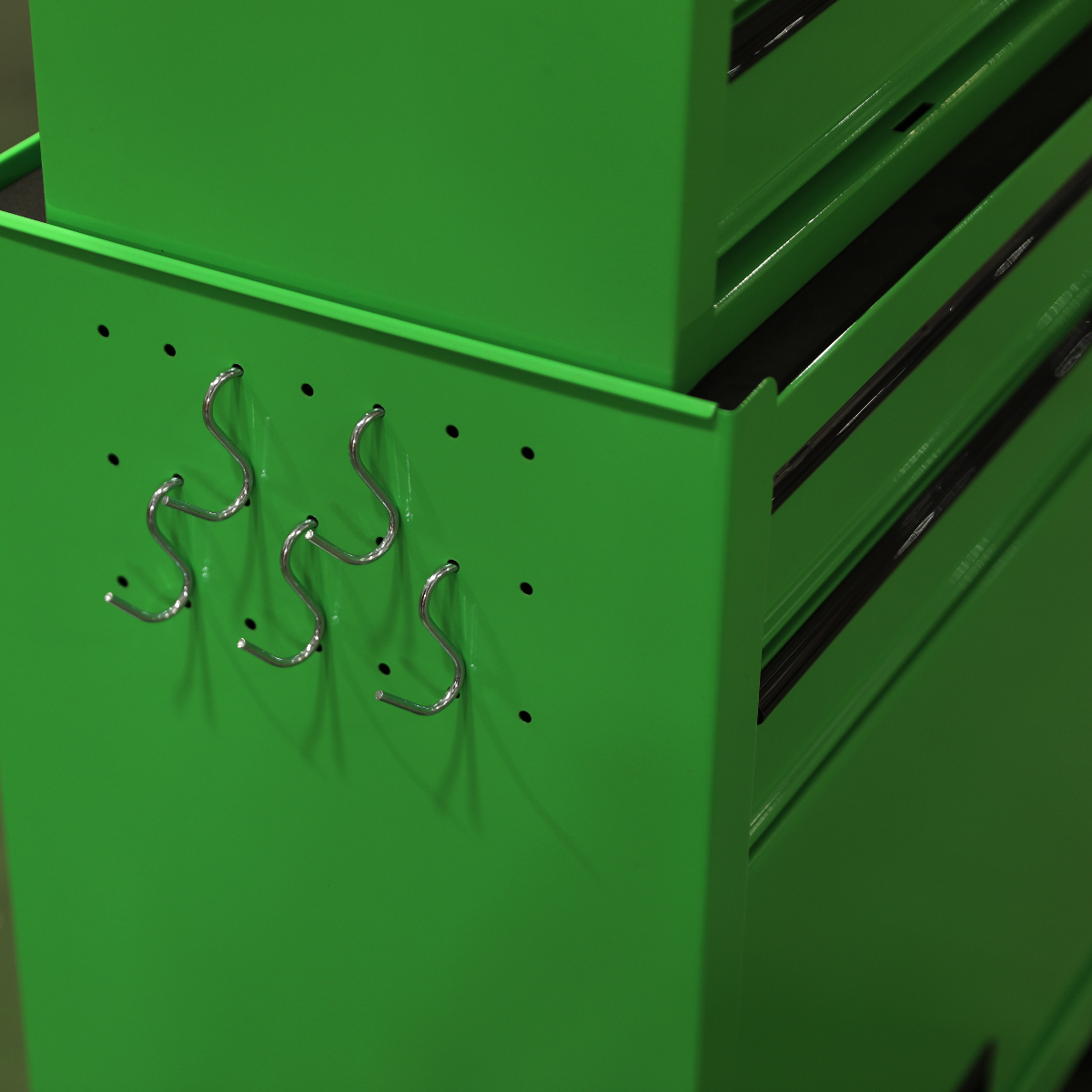 SGS Mechanics 8 Drawer Tool Box Chest & Roller Cabinet | Green